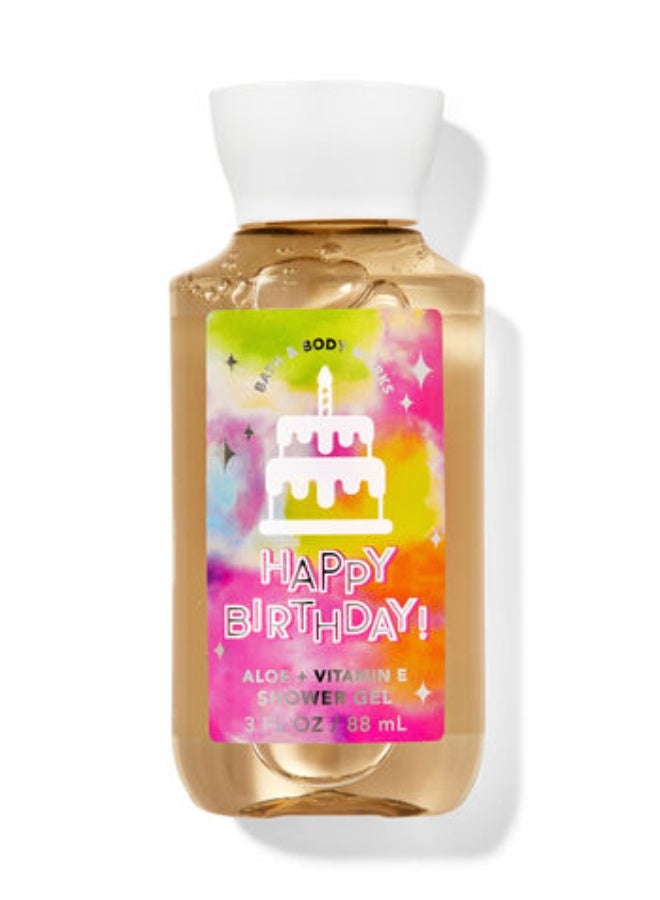 Happy Birthday Travel Size Shower Gel 88ml